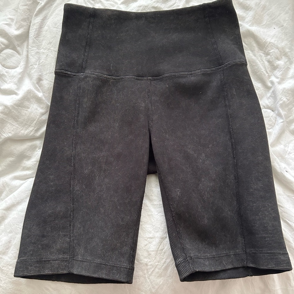 Zella Black Bike Shorts High-Waisted Athletic